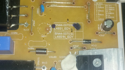 Fuente De Pantalla Smart Samsung Mod Hg40nd690df (Usado)