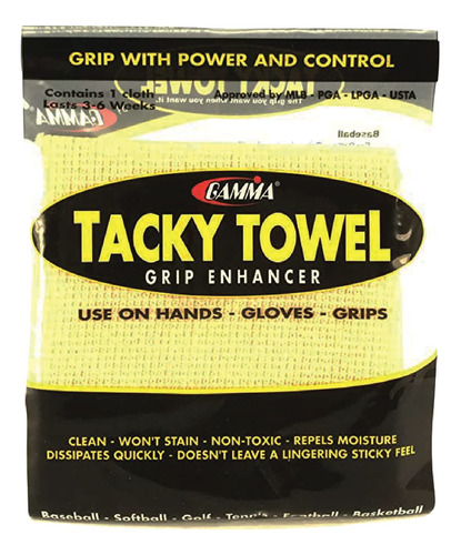 Gamma Tacky Towel Grip Potenciador De Tracción, Ideal Para.