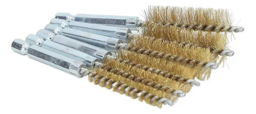 . Pincel Tubular De 6 Peças, Pincel De Remoção De Tinta