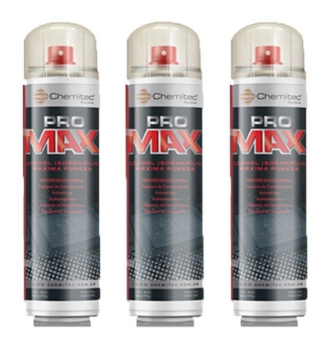 Alcohol Isopropilico Aerosol Alta Pureza 440cc