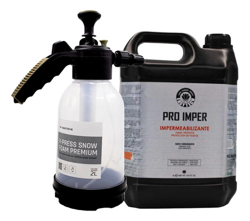 Pulverixador 3 Em 1 Xpress Waxtreme + Pro Imper 5l Easytech Cor Branco