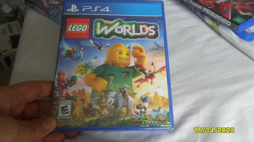 Lego Worlds Ps4 -jogo - Mídia Física - Lacrado