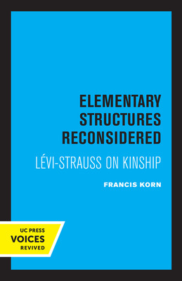 Libro Elementary Structures Reconsidered: Levi-strauss On...