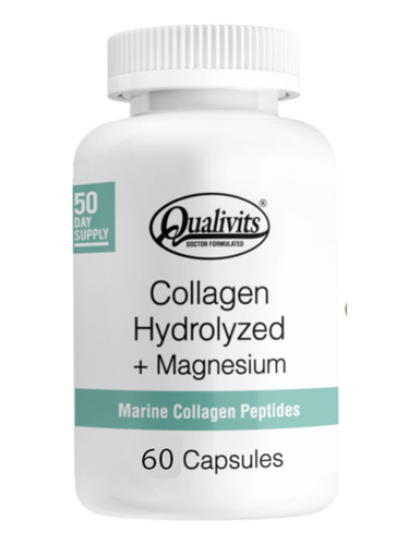 Colágeno + Magnesio Qualivits® 400mg/100mg X 60 Cápsulas