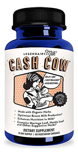 Legendairy Milk® Cash Cow®  Contiene Alfalfa Y Moringa  Li