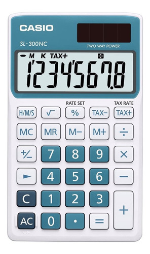 Calculadora Portatil Casio Sl 300nc 8 Digitos Pila Y Solar L