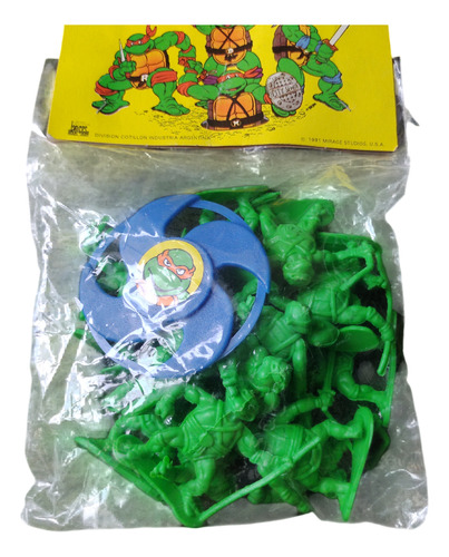 Tortugas Ninja Tmnt Compania Americana De Lapices 1991