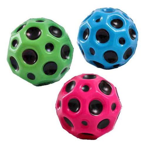 Kit De Juego Gravity Moon Bouncing Ball, 3 Unidades