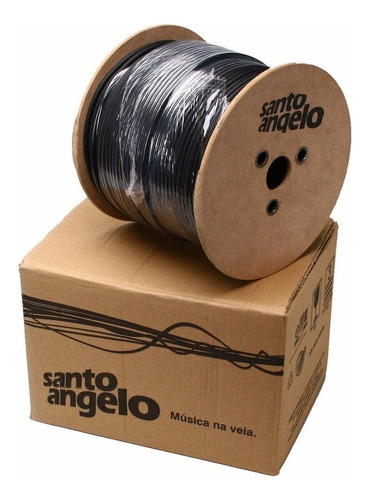 Cabo Em Rolo De Microfone Santo Angelo 0,30mm Mod Sc30 200m