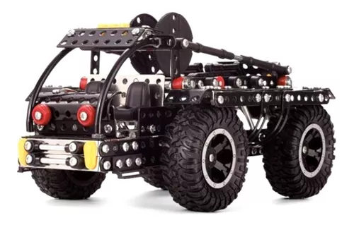 Kit Lego Mecano Camión Mezclador Cemento Constru Metal 296pc