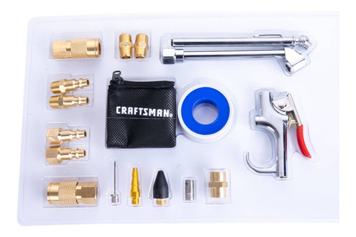 Craftsman Kit De 18 Accesorios Para Compresor De Aire 1/4npt