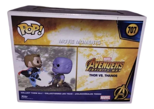 Funko Pop Thor Vs Thanos No. 707, Movie Moments (Usado)