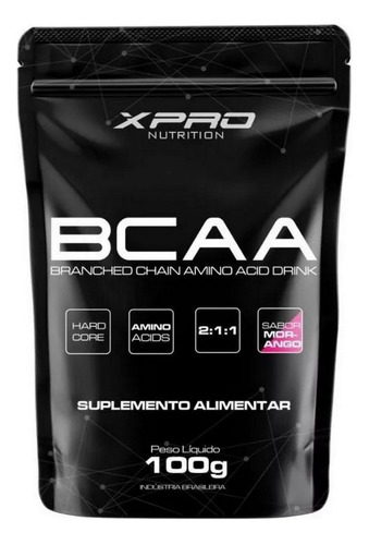 Suplemento Bcaa Xpro Nutrition Sabor Morango Refil 100g