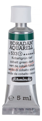 Tinta Aquarela Horadam Schmincke 5ml S4 Cobalt Green Dark