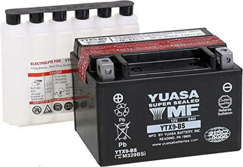 Batería  Yuam329bs Ytx9-bs.