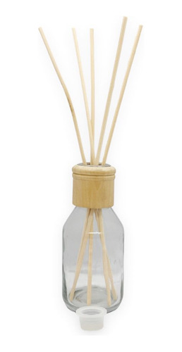 Envase Difusor Aromatico Souvenirs Con Tapa Madera 125 C X6