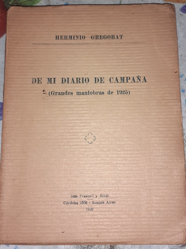 Diario De Campaña Ejercito Cordoba Calamuchita