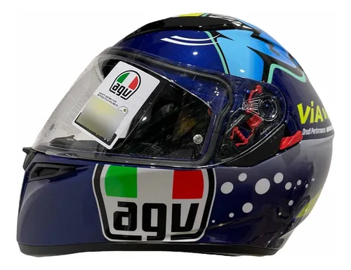 Casco agv tiburon y pez hot sale