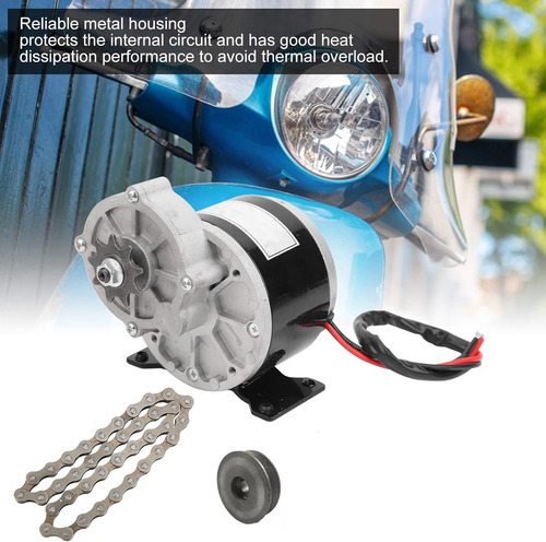 Motor Eléctrico De Reducción De Velocidad 12v 250w Inventos