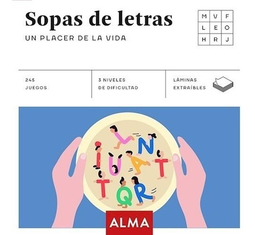 Libro Sopas De Letras : Un Placer De La Vida 