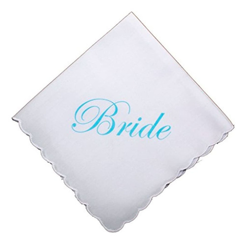 Tokens De La Boda Novia Wedding Pañuelo Bride Something Blu