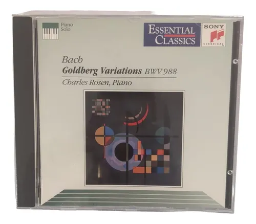 comprar Cd Bach Goldberg Variations Charles Rosen Sellado Supercultu