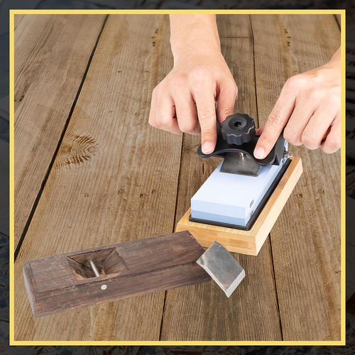 Guía De Afilado Para Juego De Cinceles De Madera Y Cepillado