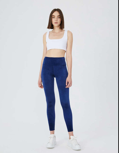 Legging Malla Deportiva Athleta Terciopelo