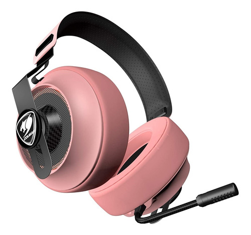 Auricular Gamer Cougar Phontum Essential Con Micrófono Rosa