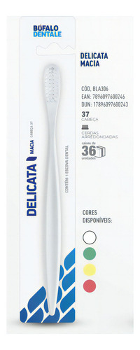 Escova Dental Delicata Macia Bufalo