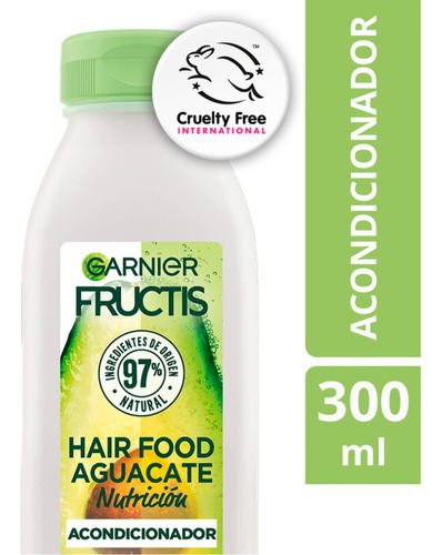 Acondicionador Hair Food Aguacate Fructis Garnier 300 Ml