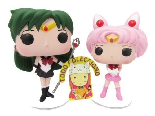 Funcos* No Pop Sailor Moon: Sailor Chibi Moon Y Sailor Plut