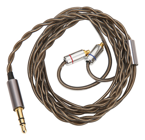 Cable De Auricular Mmcx 3.5 Mm Enchufe El Núcleo De Cobre