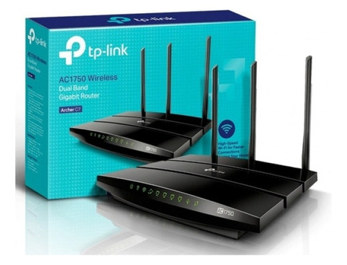 Router Wifi Tplink Ac1750 Archer C7 Banda Dual Largo Alcance