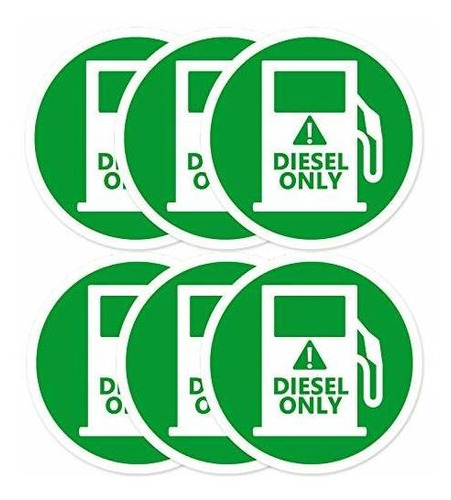 Etiquetas De Automoción - Diesel Only Sticker,weather Resist