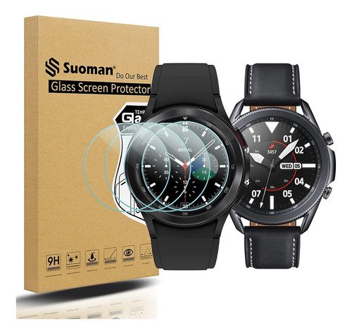 Suoman 4-pack Samsung Galaxy Watch 3 Protector Pantalla 45 3