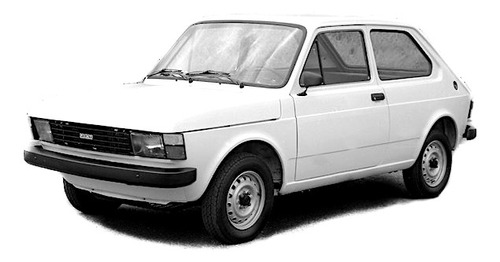 Plastico Trs Izq (ambar)  Fiat 147