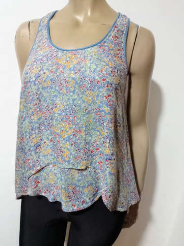 John L Cook Blusa Made India 100% Viscosa Liberty Talle M Im