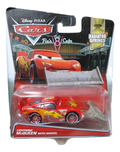 Cars Disney Pixar Lightning Mcqueen With Shovel / Radiator