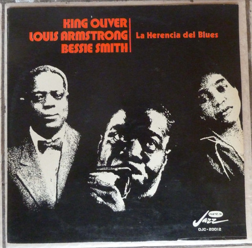 Disco Vinilo King Oliver, Louis Armstrong, Bessie Smith 