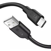 Comprar Cable Micro Usb V8 2 Metros 2.1 A Cable Datos Carga Rápida