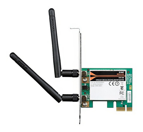 D-link Dwa-566 Pci Express Adaptador Wi-fi Banda 2.4ghz 5ghz