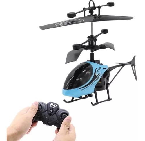 Helicóptero Mini Drone Juguete De Control Remoto 2 Canales