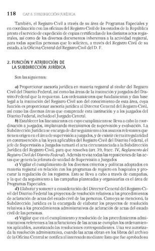 El Registro Civil A La Vanguardia Distrito Federal Trillas