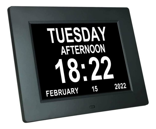 Reloj Digital De Día Mejorado Para Personas Mayores Calendar