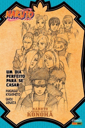 Naruto - A História Secreta De Konoha! Light Novel Panini