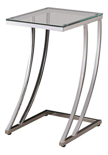 Coaster Furniture 900082 Chrome Snack Table