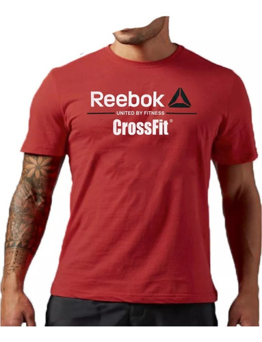 Franelas Estampadas Reebok Evolucion Crossfit Ufc Deportivas