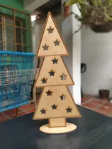 Comprar Arboles De Navidad Con Mensajes Elaborado En Mdf Corte Láser