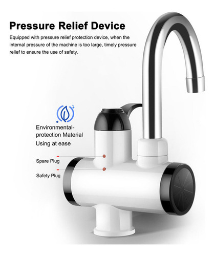 Grifo De Agua Caliente Instantánea 3000w Calentador De Agua